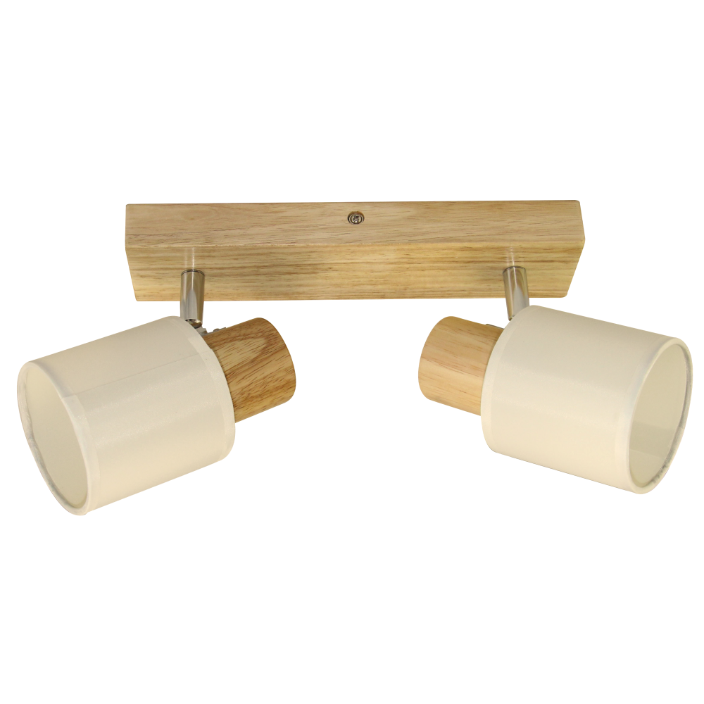 Світильник-спот подвійний Velmax V-TPL-WL005-2 15W E14 220V (28687525)