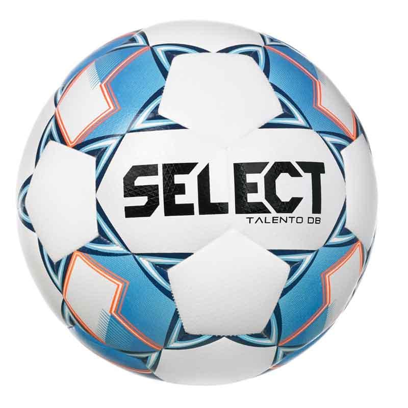 Мяч футбольный Select Futsal Talento DB v22 Уни р. 5 Бело-синий (077584-200_5)