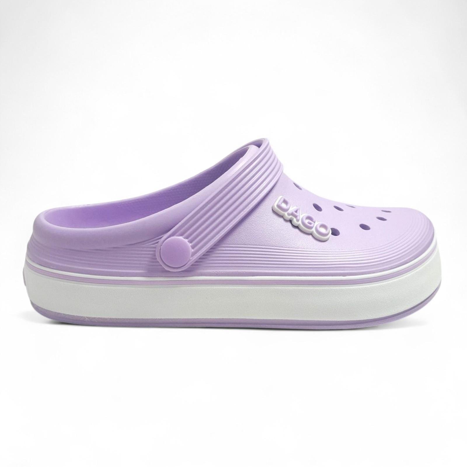 Сабо женские dagostyle из EVA-пены р. 38 24,5 см Лавандовый (2681056795)