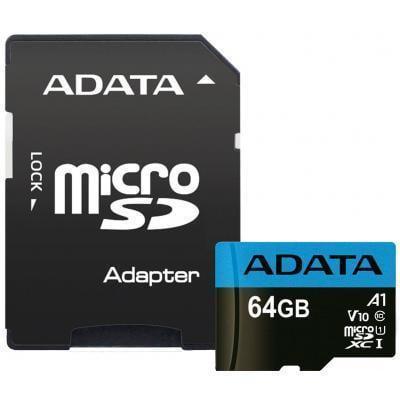 Карта памяти ADATA UHS-I 64GB class 10