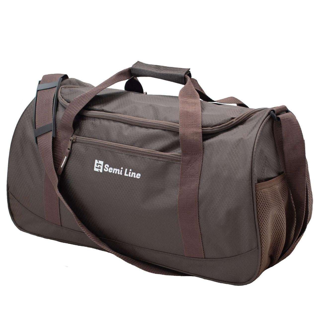 Сумка дорожня SEMI LINE 40 Brown (A3043-6)