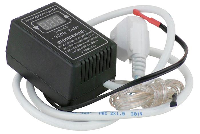 Терморегулятор цифровий Dalas для ТЕНів із двома датчиками (24004)