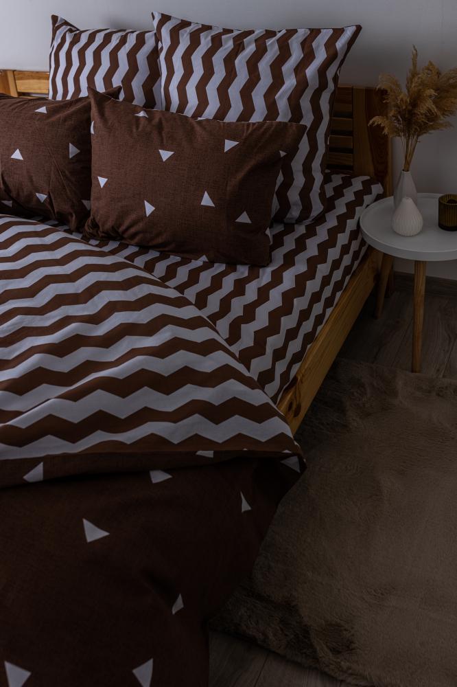 Комплект постільної білизни ТЕП Soft Dreams двоспальний 175x210 см наволочки 2x70х70 см Cappuccino Night (17880) - фото 2 Комплект постільної білизни ТЕП Soft Dreams двоспальний 175x210 см наволочки 2x70х70 см Cappuccino Night (17880) - фото 2