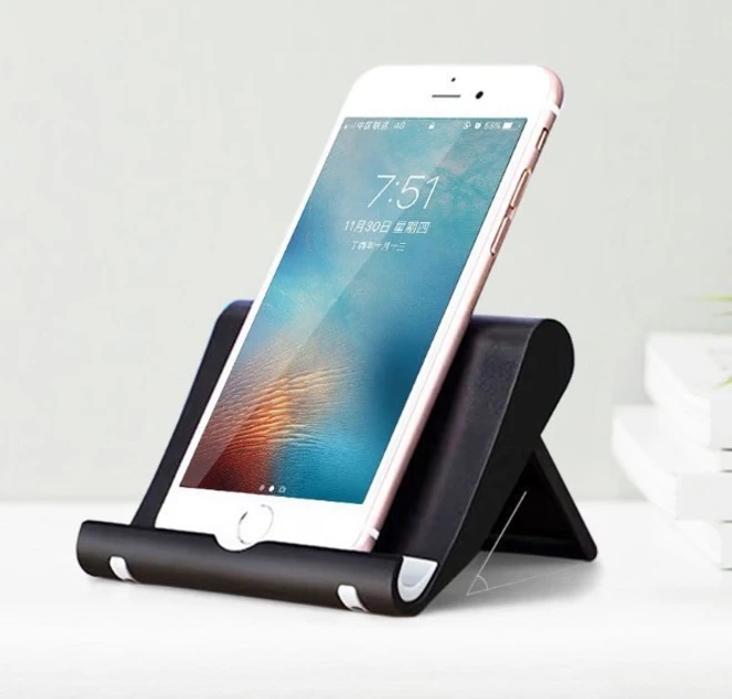 Подставка для телефона и планшета с регулировкой наклона Mobile phone holder Черный (5961) - фото 2 Подставка для телефона и планшета с регулировкой наклона Mobile phone holder Черный (5961) - фото 2