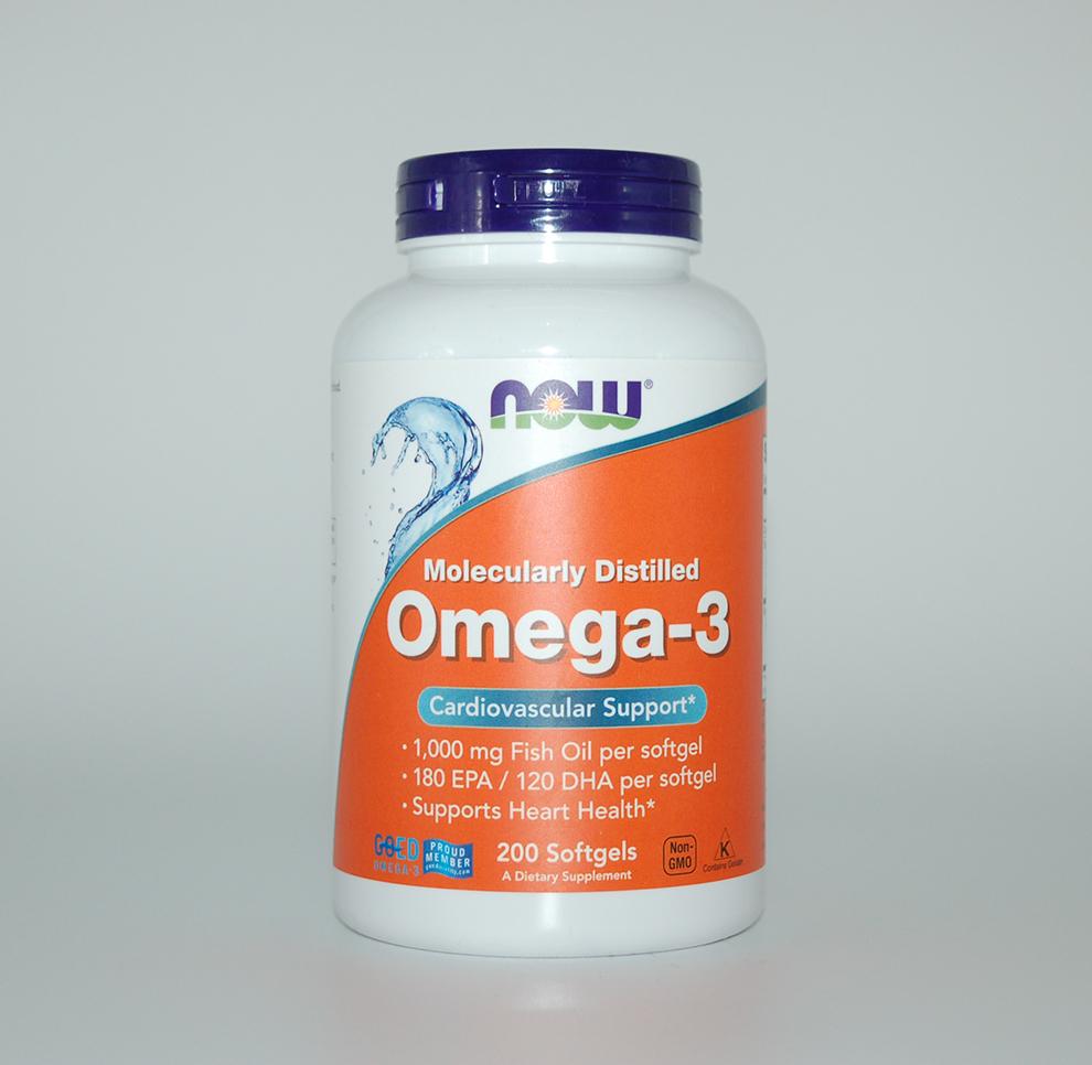 Омега 3 Now Foods 180 EPA/120 DHA 200 кап. (NOW-01652)