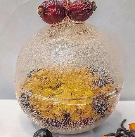 Чайная бомбочка Ягодная Феерия ручная работа в подарочной упаковке (28535211)