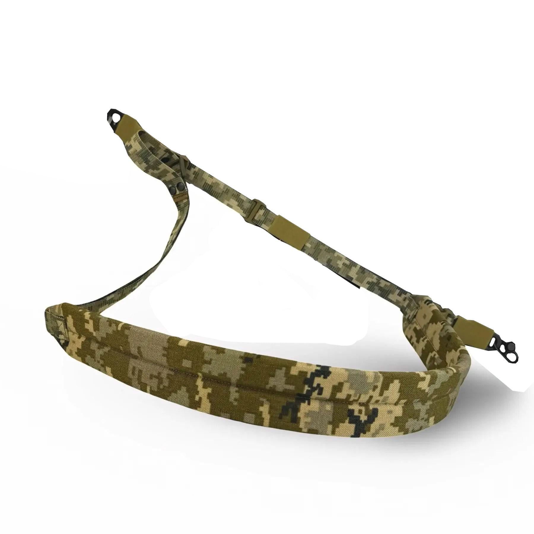 Ремінь збройовий Ragnarok триточковий з широким наплічником Kraken carbine Піксель (KRAKEN-carbine2)