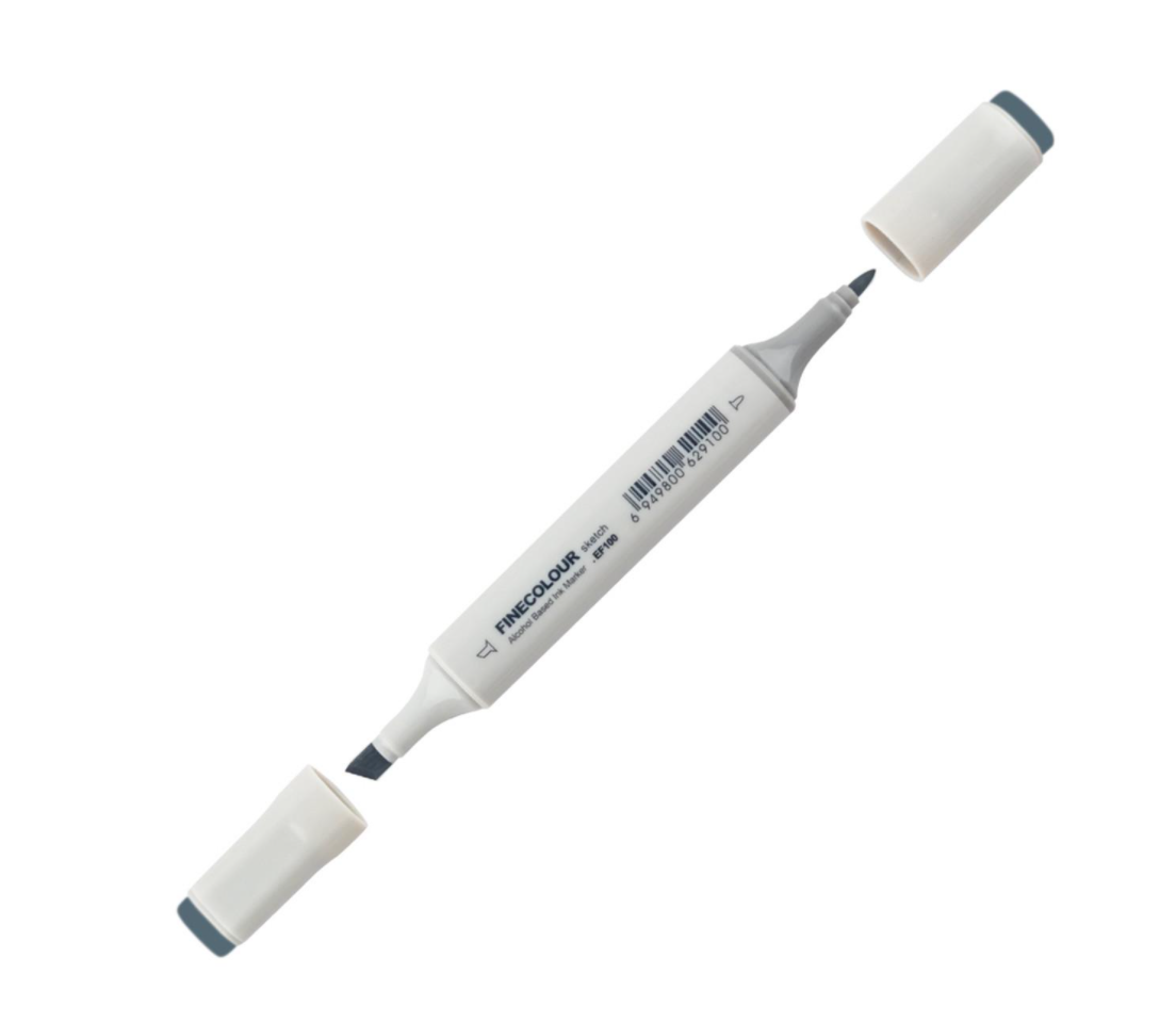 Маркер спиртовой Finecolour Sketchmarker 089 №8 BG89 Серо-синий (EF100-89)