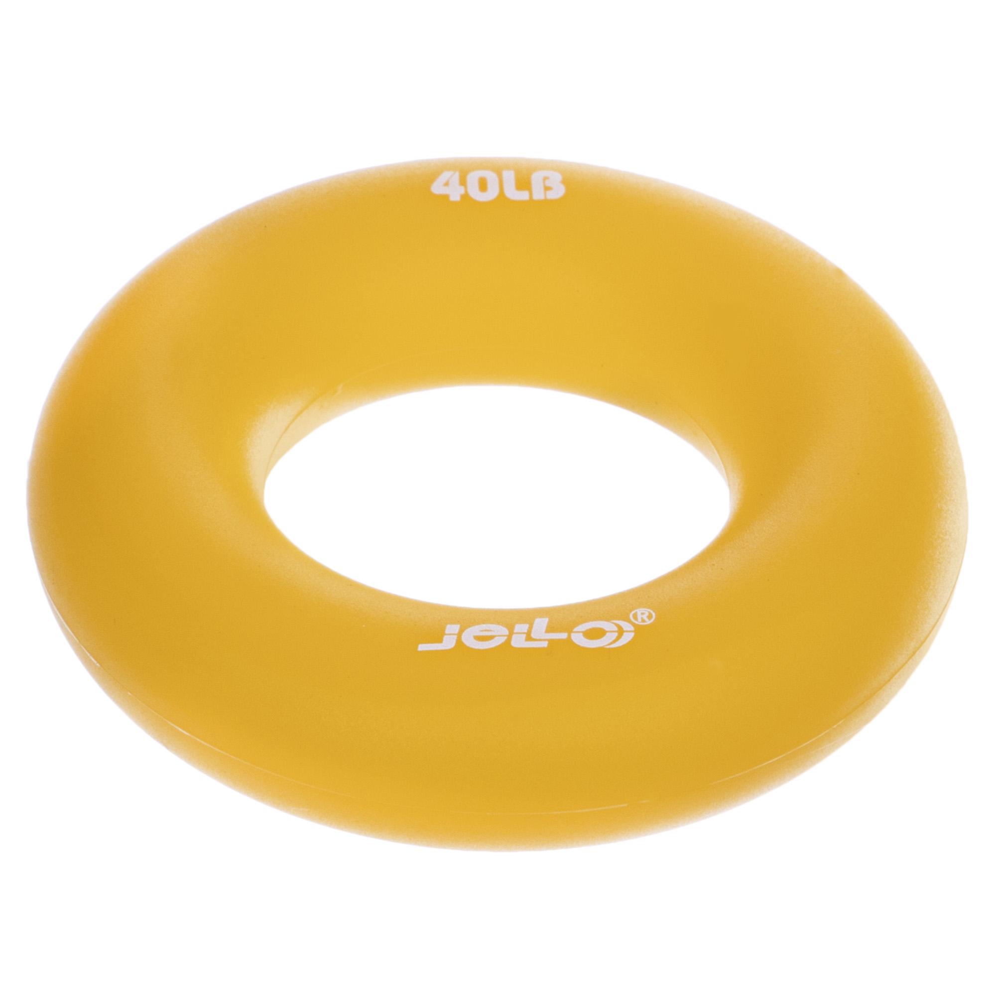 Эспандер кистевой Кольцо Zelart JELLO JLA473-40LB нагрузка 18 кг Желтый (DR005837) - фото 1 Эспандер кистевой Кольцо Zelart JELLO JLA473-40LB нагрузка 18 кг Желтый (DR005837) - фото 1