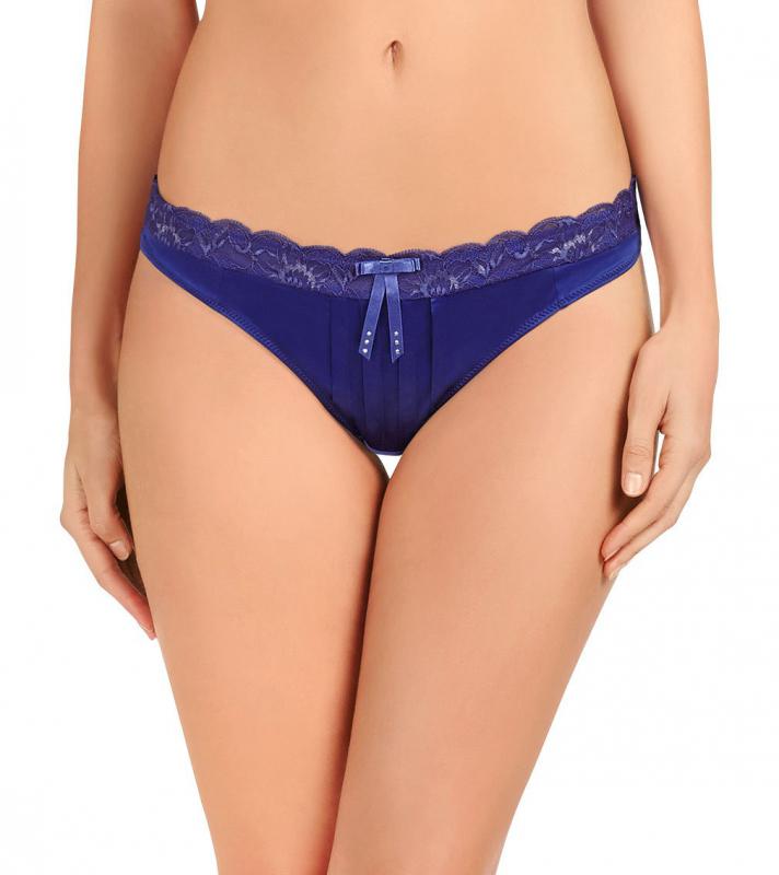 Труси жіночі стрінги Pleasure state XS Синій (37-2243)