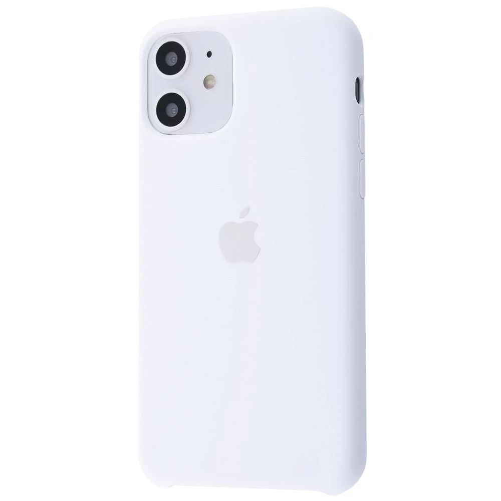 Силіконовий Чохол Накладка Silicone Case для iPhone 11 White