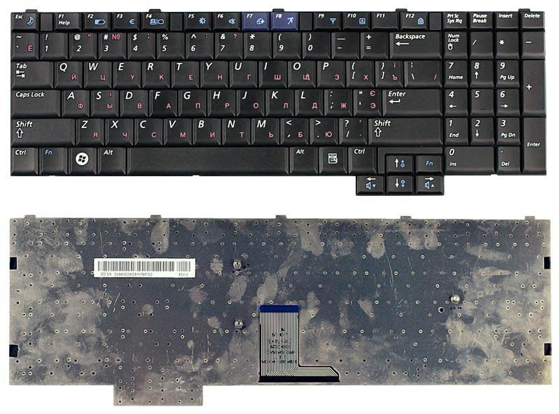Клавиатура для ноутбука Samsung R610 Black