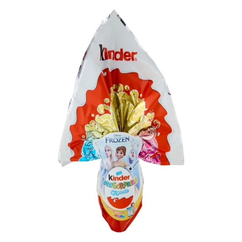Шоколадне яйце Kinder GranSorpresa Gigante Frozen Крижане Серце 320 г (2564344303)