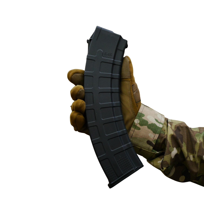 Магазин високоміцний АК 5.45 коробчатий/ріжок АК калібр 5.45 на 45 патронів Чорний (24102560) - фото 9 Магазин високоміцний АК 5.45 коробчатий/ріжок АК калібр 5.45 на 45 патронів Чорний (24102560) - фото 9