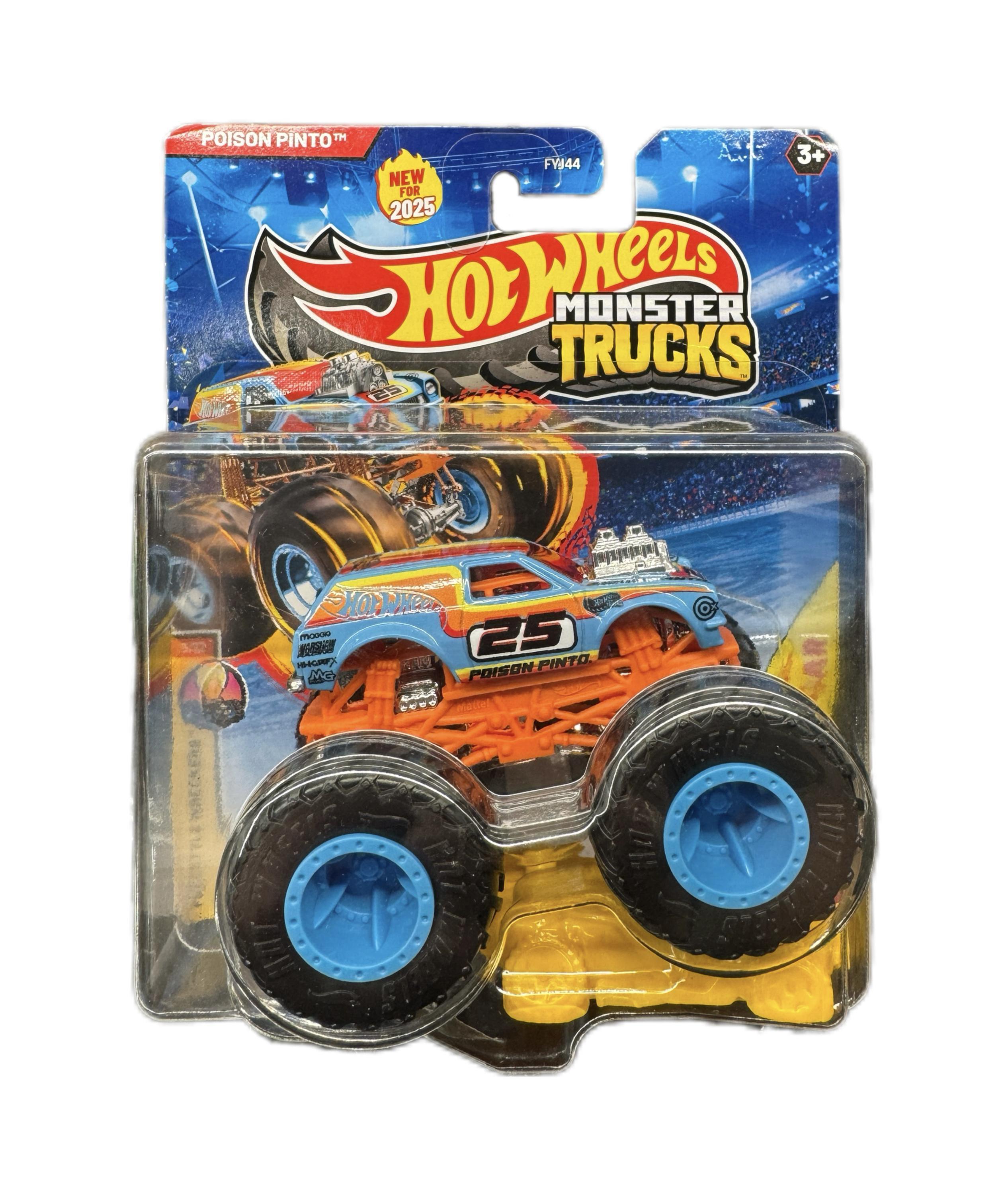 Машинка-внедорожник Hot Wheels Monster truck Poison Pinto 2025 Машинка-внедорожник Hot Wheels Monster truck Poison Pinto 2025