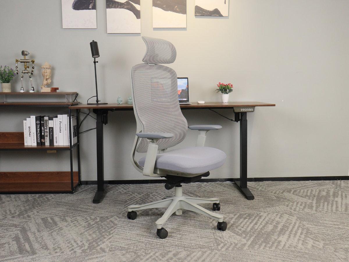 Офісне крісло поворотне OMAR Сірий (OMARGRF) Офісне крісло поворотне OMAR Сірий (OMARGRF)