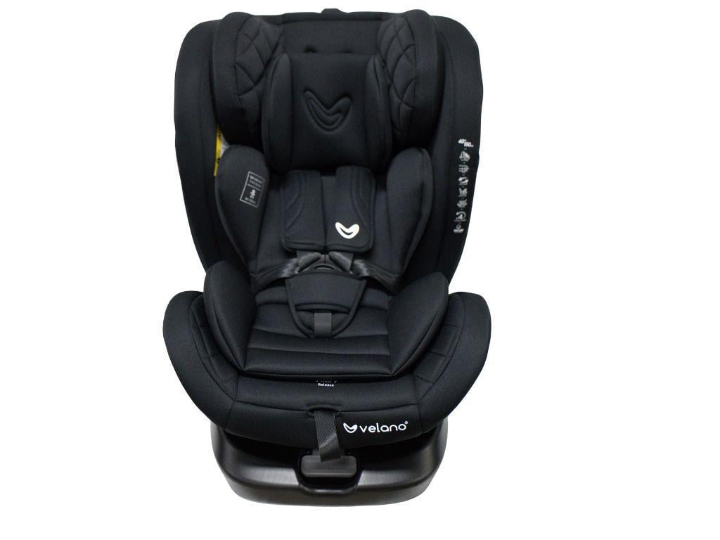 Автокресло Velano Aura 360° i-Size 40-150 см ISOFIX Black (3031362498)