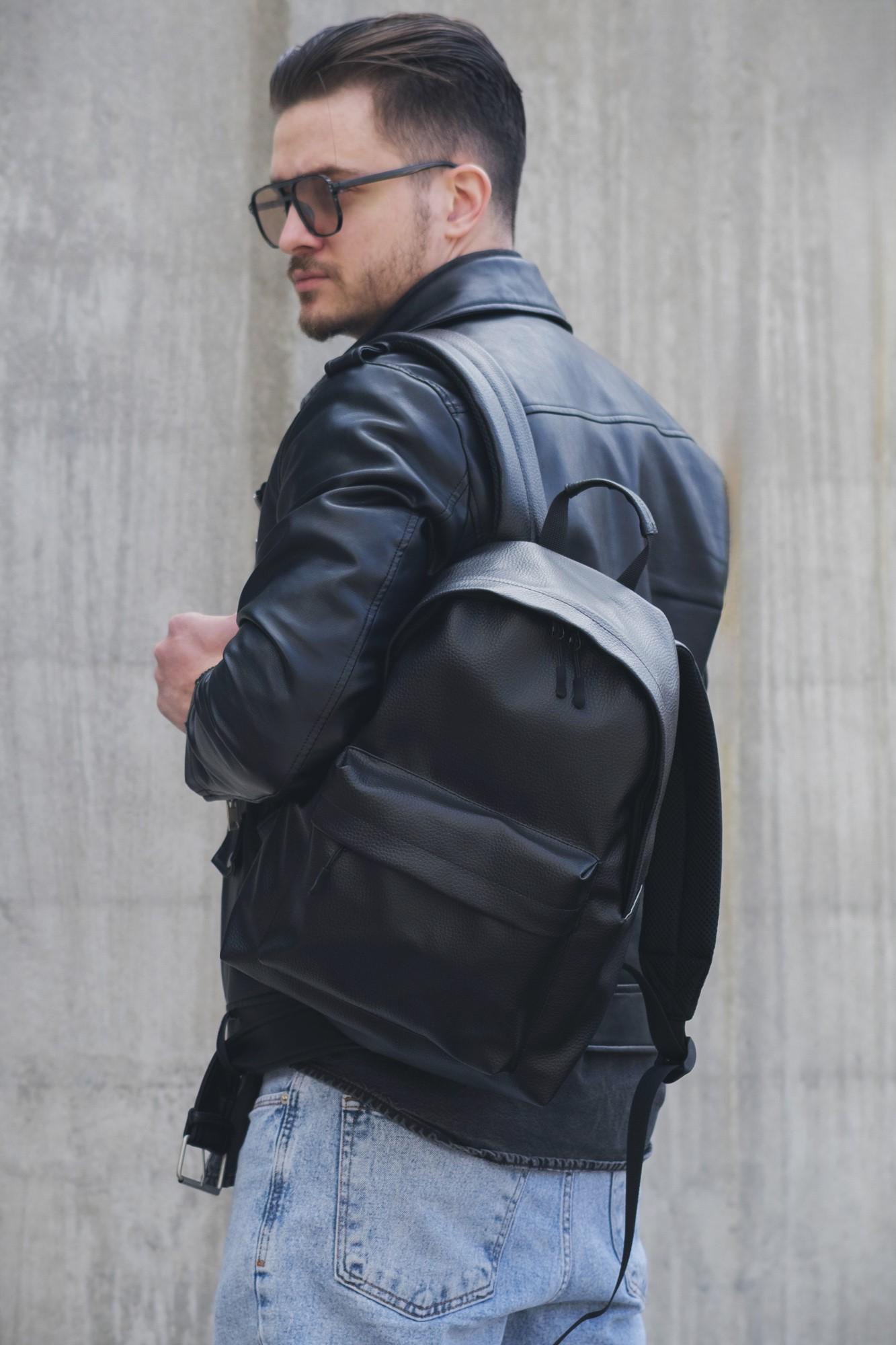 Рюкзак чоловічий Without Compact Сrocodile Black (8049524)