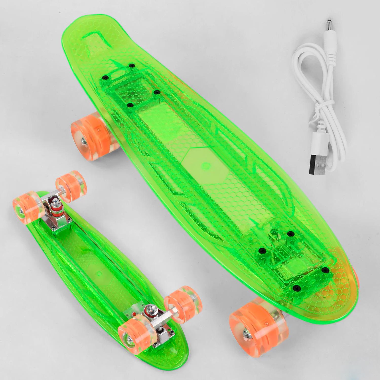 Пенни-борд с подсветкой (850a) - фото 2