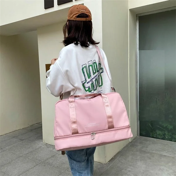 Сумка женская 7 отделений до 20 кг Розовый (KA00522-2) - фото 3