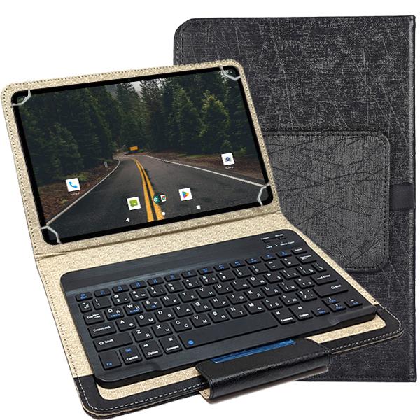 Планшет-телефон Adronix Neo Tаb 10 LTE 6GB/128GB DUAL SIM 10,1" IPS FULL HD 1920x1200 Dark blue з чохлом з Bluetooth клавіатурою (24911501) - фото 1