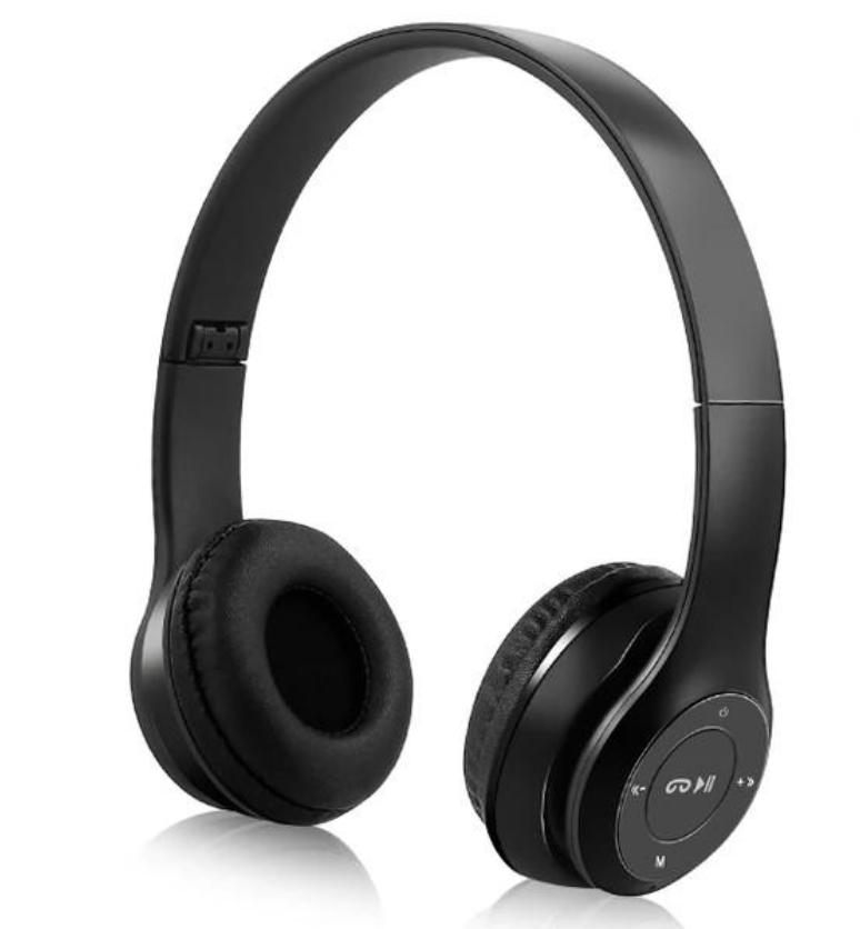 Наушники беспроводные P47 Bluetooth MP3 плеер Black Наушники беспроводные P47 Bluetooth MP3 плеер Black