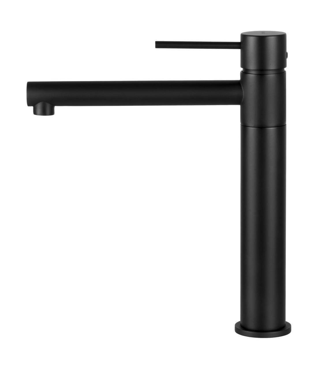 Смеситель для кухни Corsan LUGO с подвижным носиком Black Matt (2808406485)