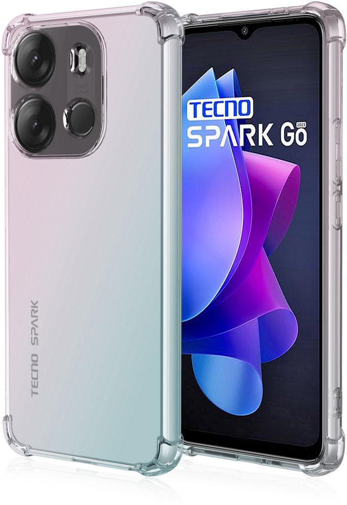 Прозорий чохол MultiCam Tecno Spark Go 2023 (посилений кутами) (34066)