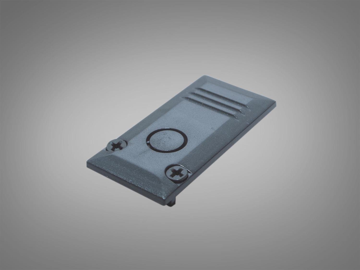 Заглушка торцевая для трека 20-й серии (QY-END CAP 20 BK)