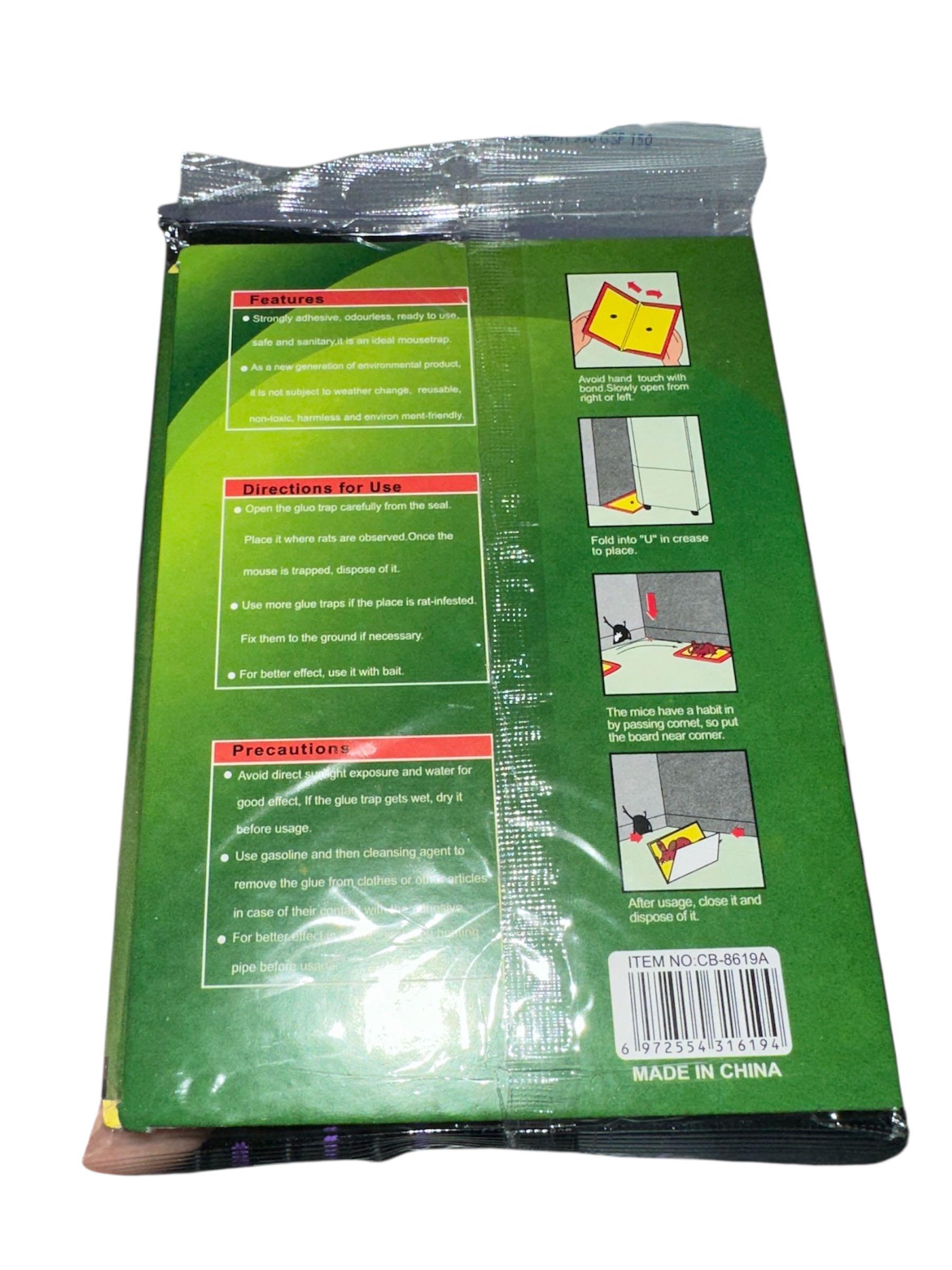 Ловушка клеевая-книга Hovex от грызунов Green (27667583) - фото 3