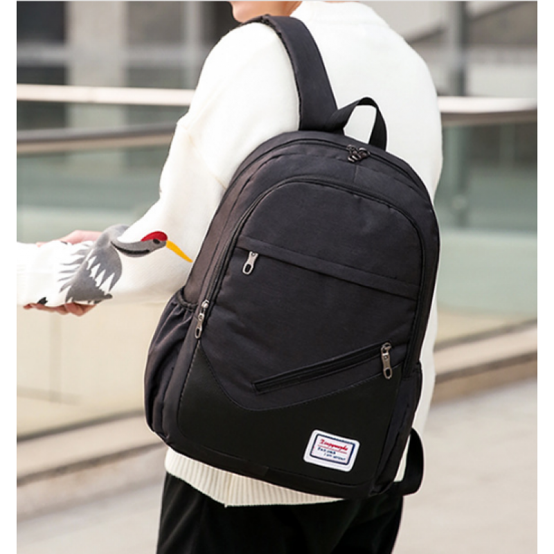 Комплект рюкзак/сумка/гаманець 45х34х15 см Чорний (503) - фото 3 Комплект рюкзак/сумка/гаманець 45х34х15 см Чорний (503) - фото 3