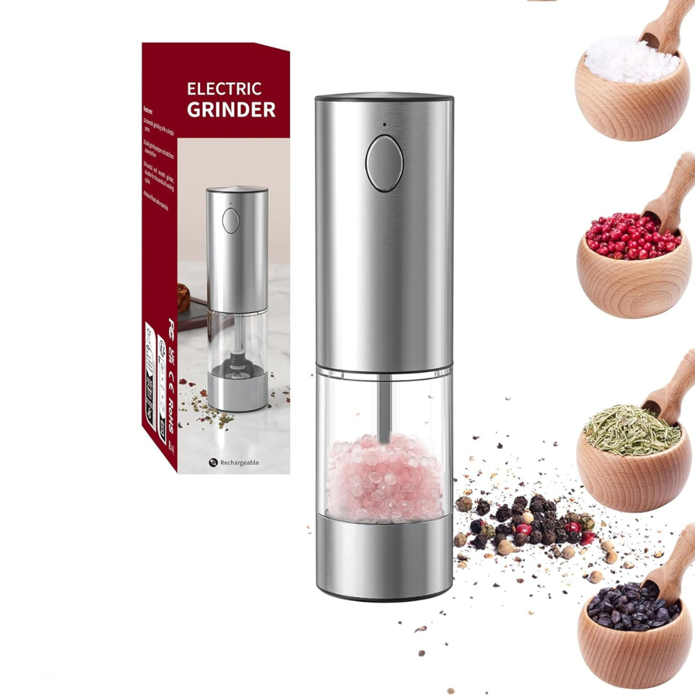 Млин для спецій електричний на акумуляторі (KYMQ-32A-H52) - фото 5 Млин для спецій електричний на акумуляторі (KYMQ-32A-H52) - фото 5