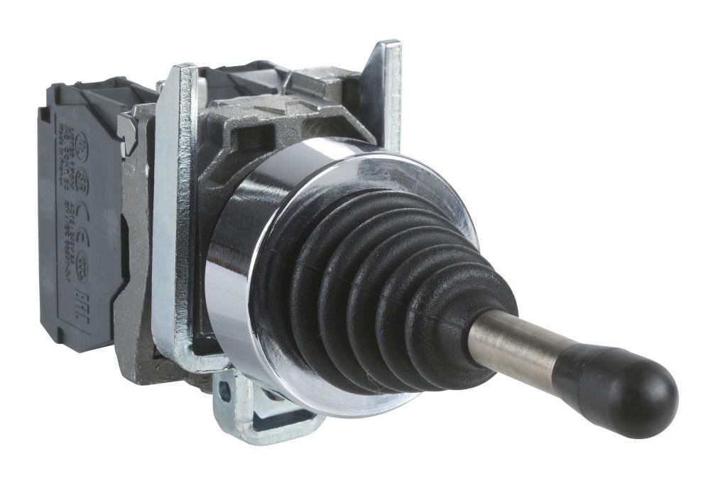 Кнопка-манипулятор Schneider Electric Harmony XDA 1NO 2 направления 3 положения с самовозвратом 22 мм (XD4PA22)