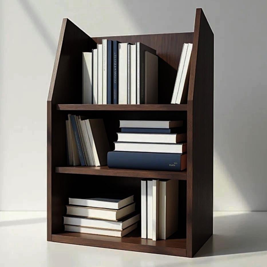 Полка книжная настольная из дерева Алегрин Капучино (КПА-021809)