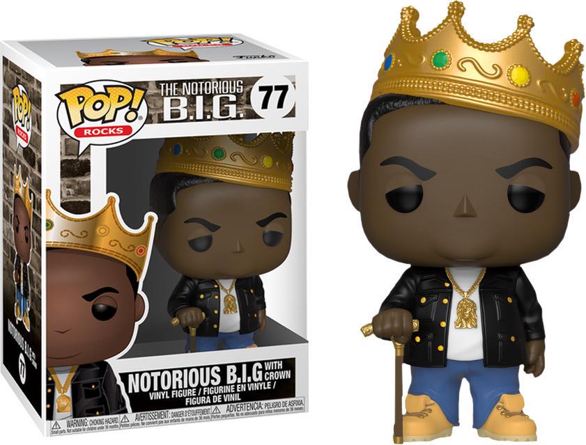 Фігурка Funko Pop The Notorious B.I.G. With Crown (B. I. G. 77)