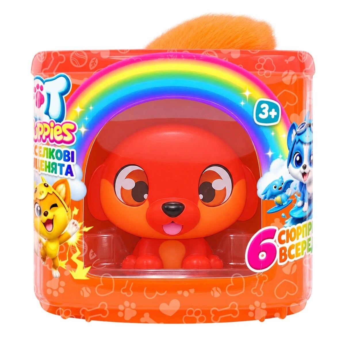 Игровой набор QT Puppies S2 щенка Блейзи с домиком и сюрпризами (451003-4)