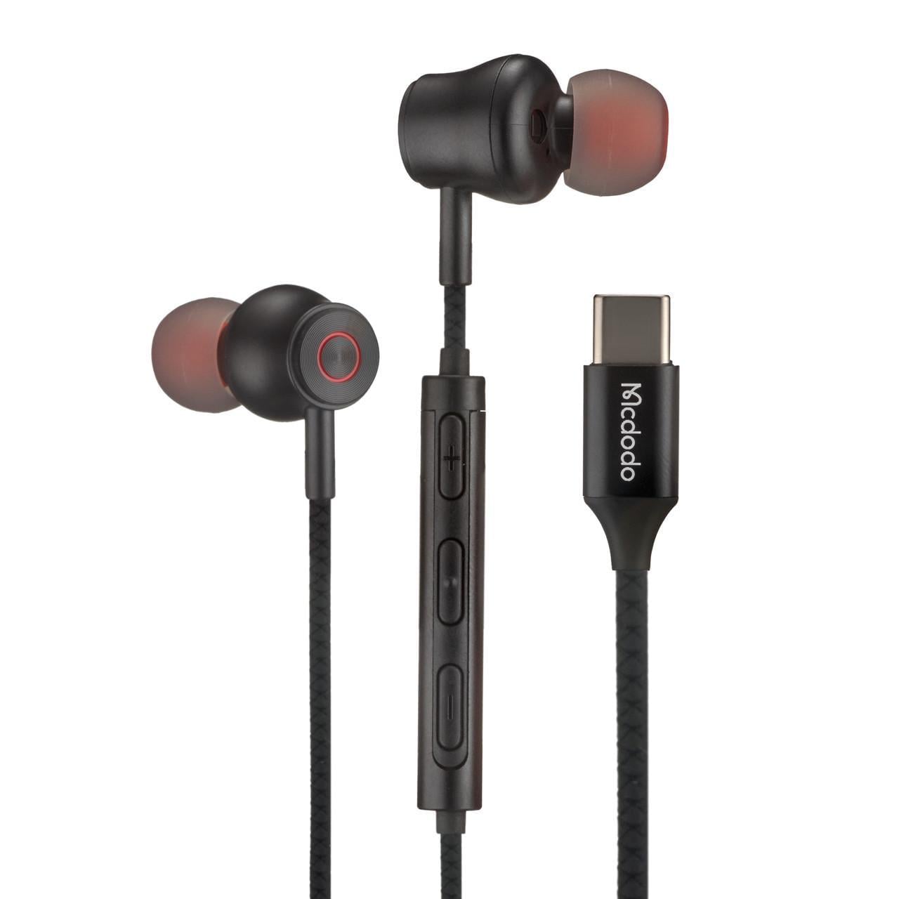 Навушники Mcdodo HP-3490 Stereo Earphone for Type-C Чорний (2818616171)