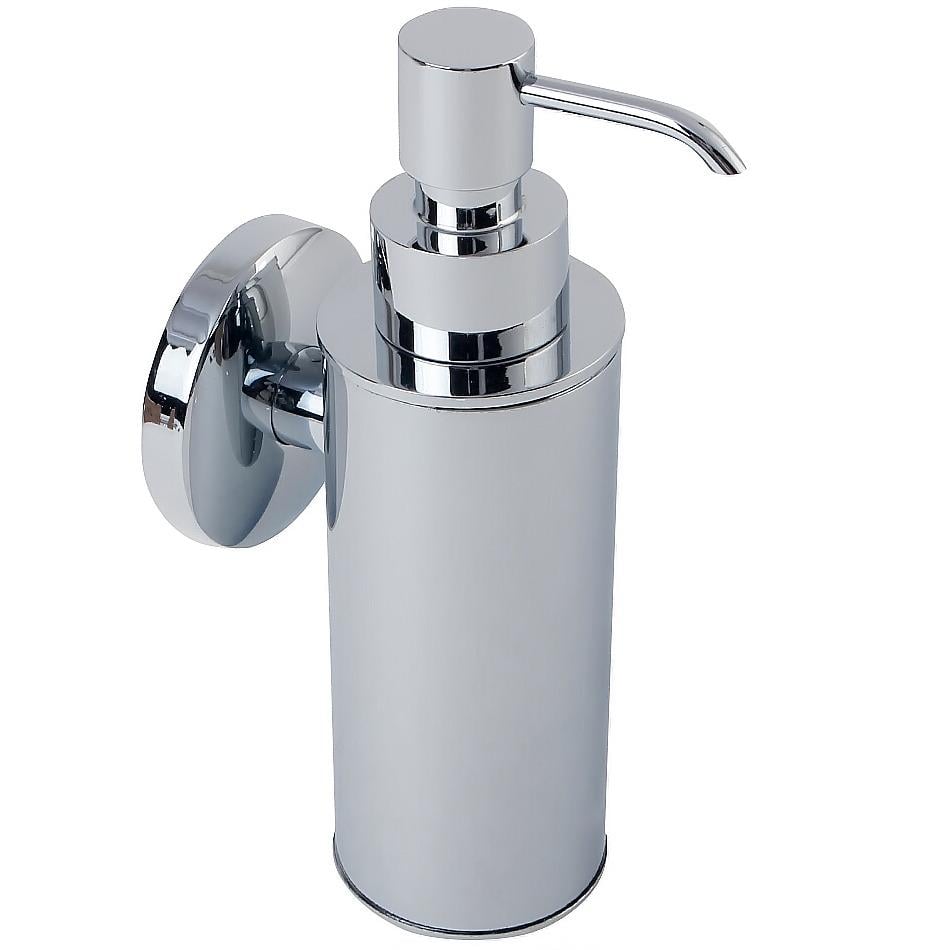 Дозатор для жидкого мыла Ferro Metalia 6177.0 настенный 150 мл Хром (174972)