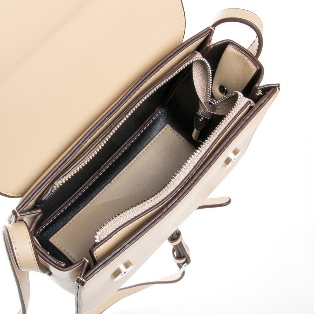 Женская сумочка-клатч Fashion 9798 Бежевый - фото 4