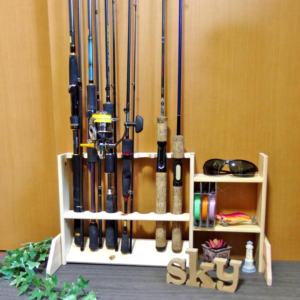 Органайзер для удочек из дерева Каспий 7 Бланже (РЫБ-071501)