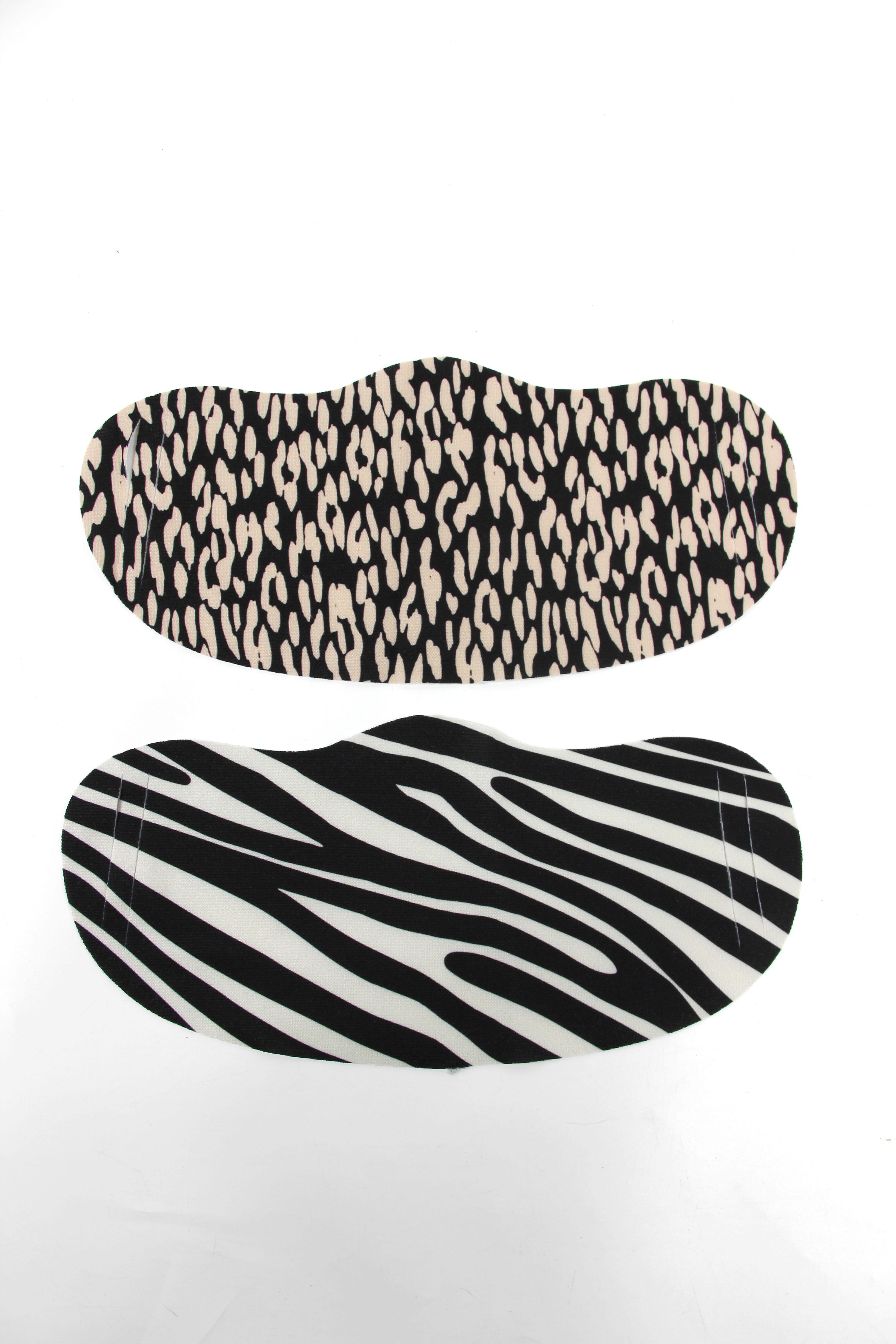 Комплект захисних масок Primark 4546-43 ONE SIZE 2 шт. Чорно-білий