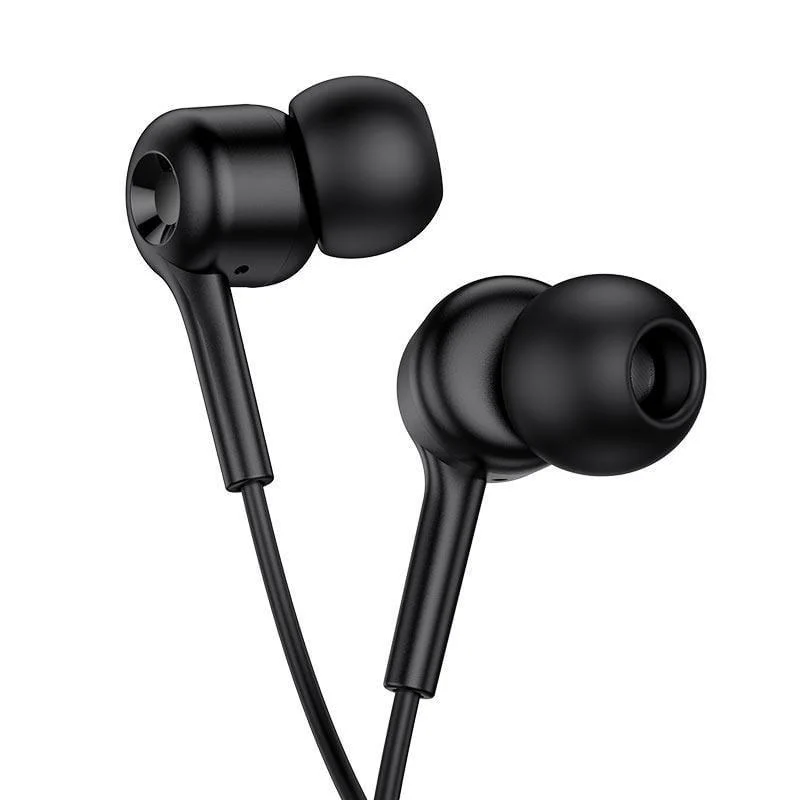 Наушники Hoco M82 La musique universal earphones with mic Черный (2818616154)