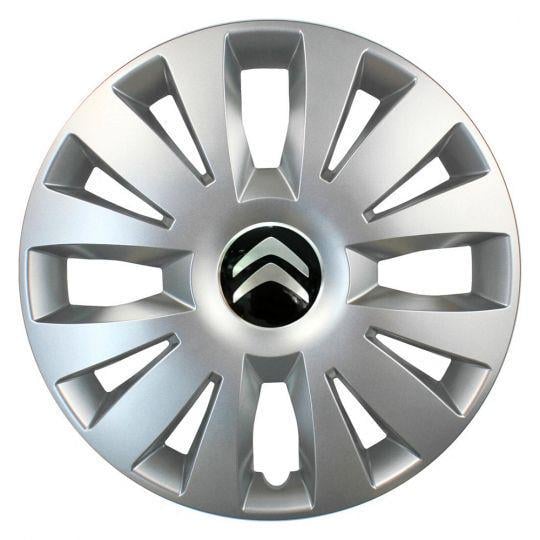 Автомобильные колпаки SKS 324 R15 с логотипом Citroen 4 шт. Серебристый Автомобильные колпаки SKS 324 R15 с логотипом Citroen 4 шт. Серебристый