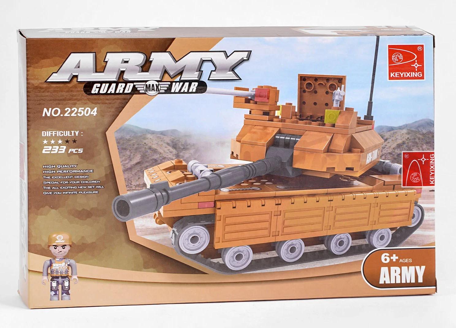 Конструктор Ausini Танк 233 елемента Camouflage (123669)