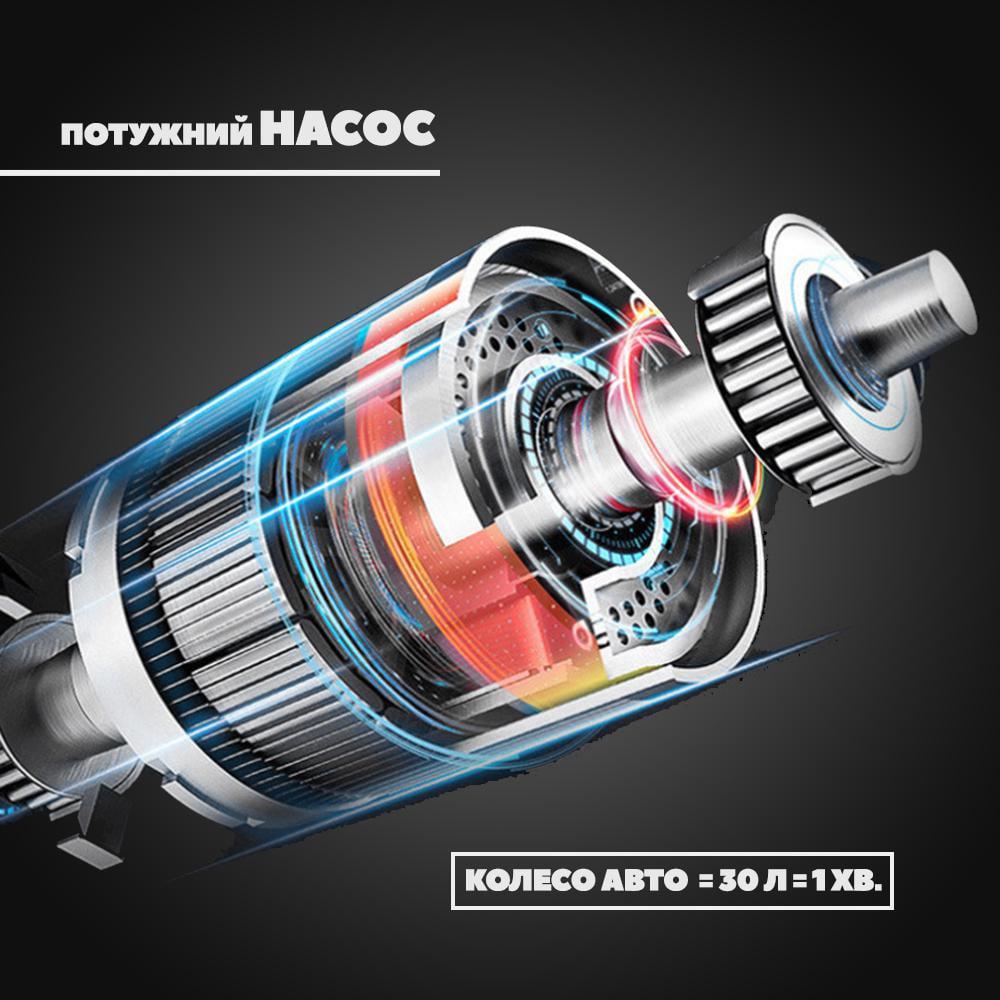 Автомобильный компрессор для накачки шин (KMPRSR-0559) - фото 3 Автомобильный компрессор для накачки шин (KMPRSR-0559) - фото 3