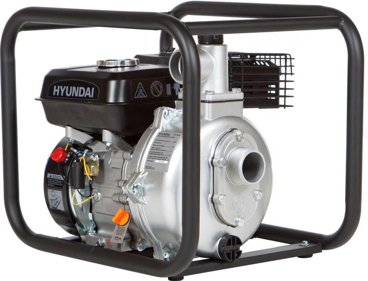 Помпа бензиновая для чистой воды Hyundai HYH 53-80 с повышенным давлением (19541372)