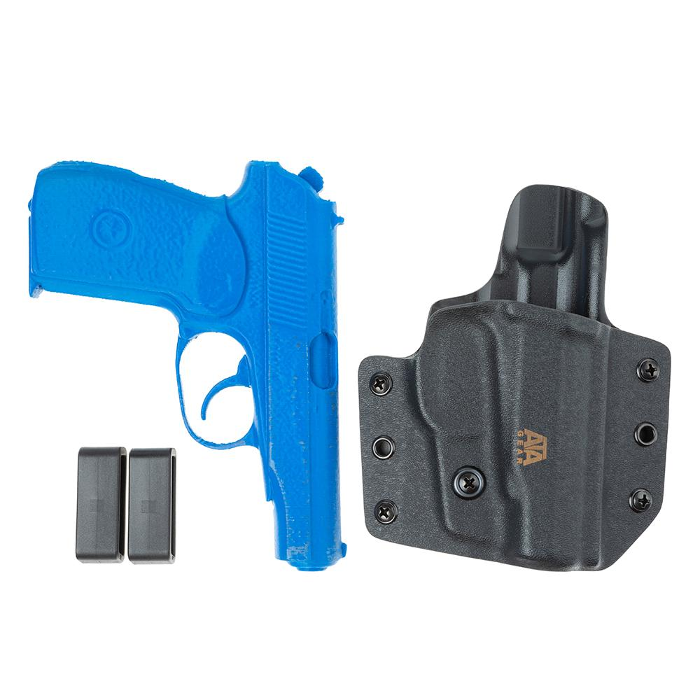 Кобура ATA-Gear Hit Factor v.1 ПМ/ПМР/ПМ-Т правша Black (HF1PMAKR-BK) - фото 2 Кобура ATA-Gear Hit Factor v.1 ПМ/ПМР/ПМ-Т правша Black (HF1PMAKR-BK) - фото 2