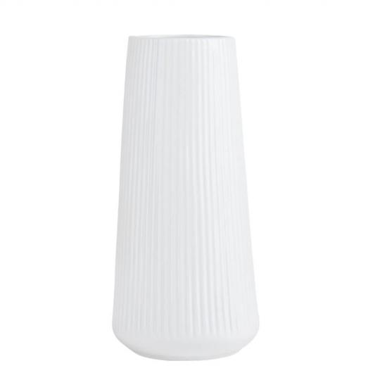 Ваза керамическая Elisey Лирика 20 см Белый (9097-003)