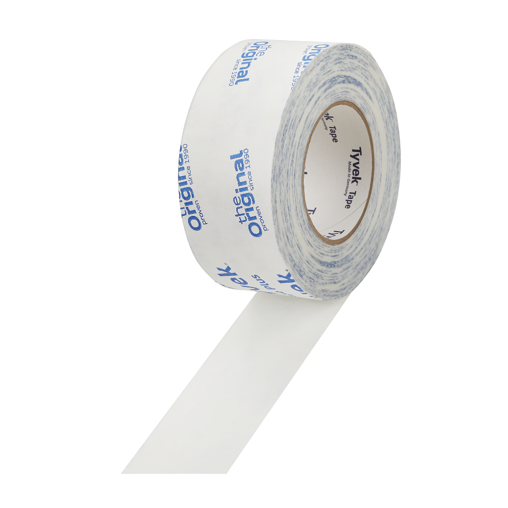 Лента клейкая акриловая TYVEK Tape Plus 60 мм х 25 м (360016)