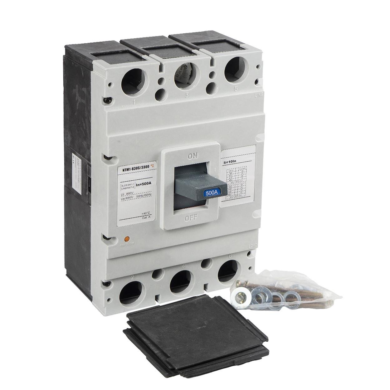 Шкафовый силовой автоматический выключатель TESLA NTM1-630S 3300-500A (22) - фото 1 Шкафовый силовой автоматический выключатель TESLA NTM1-630S 3300-500A (22) - фото 1